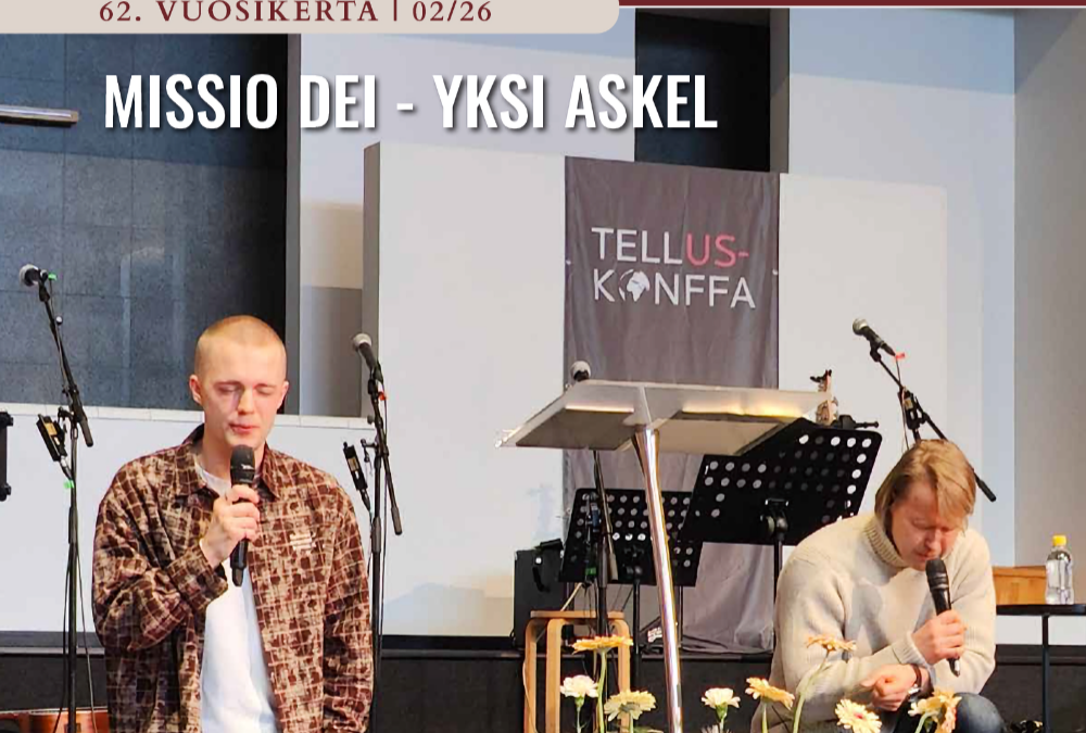 Yksi askel – Pääkirjoitus 2 / 26